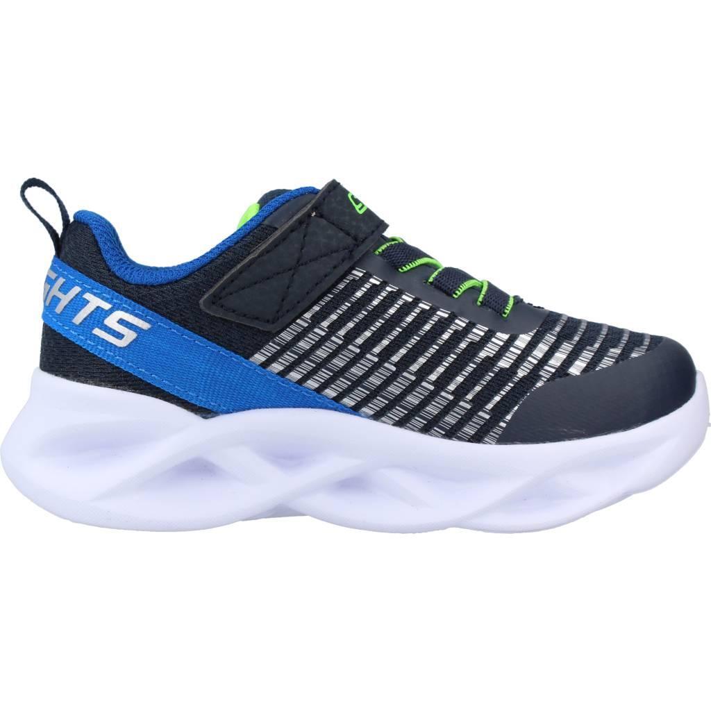 Buty SKECHERS TWISTY BRIGHTS Niebieski 4/5