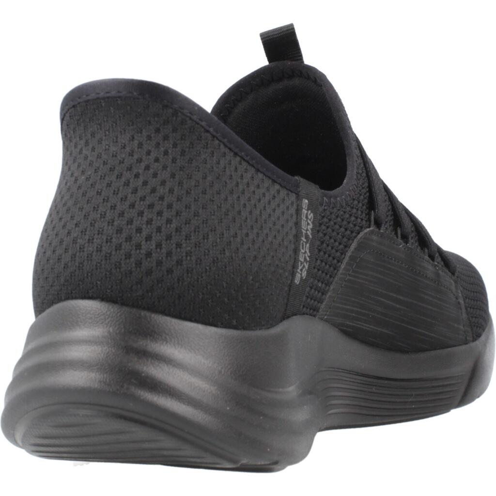 Baskets Skechers Modèle Slip Ins - Relaxed Fit Sport Couleur Noir 3/5