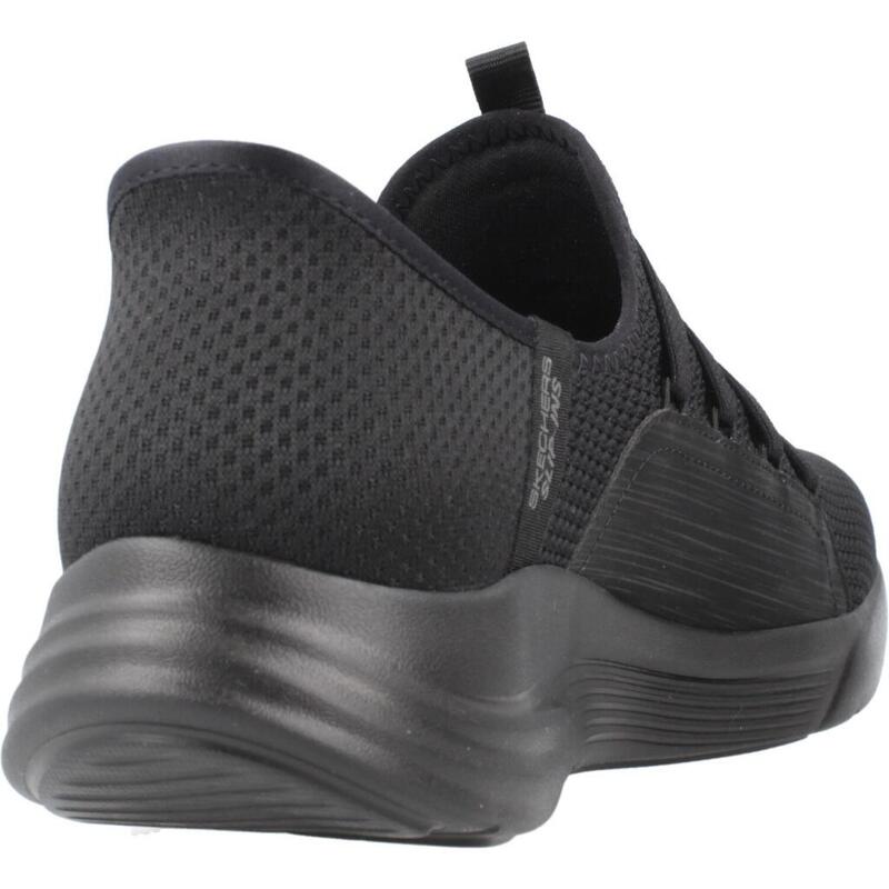 Pantofi Sport Skechers Model Slip Ins - Relaxed Fit Sport Culoare Negru