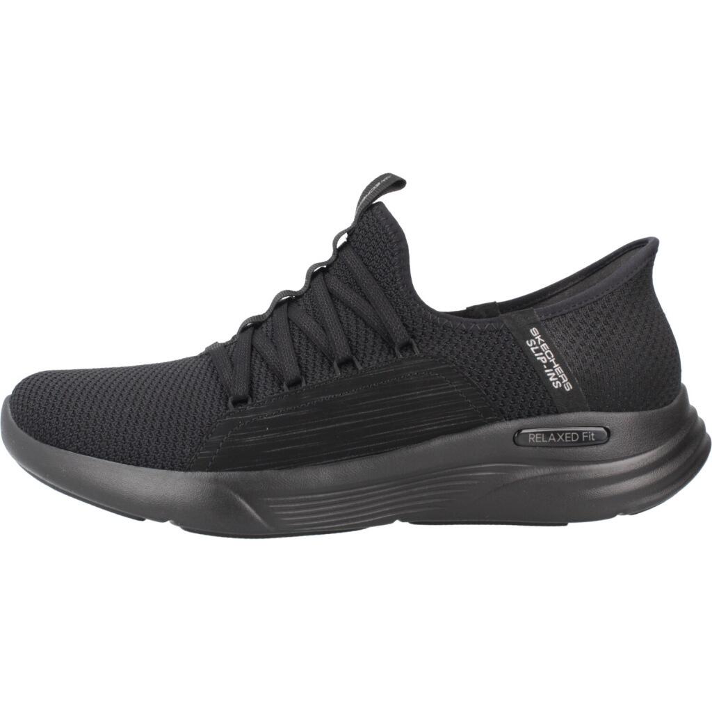 Baskets Skechers Modèle Slip Ins - Relaxed Fit Sport Couleur Noir 2/5