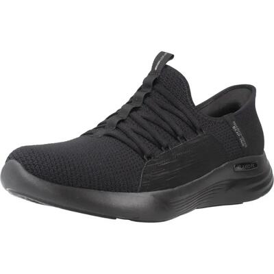 Sneakers skechers model slip ins - relaxed fit sport kleur zwart