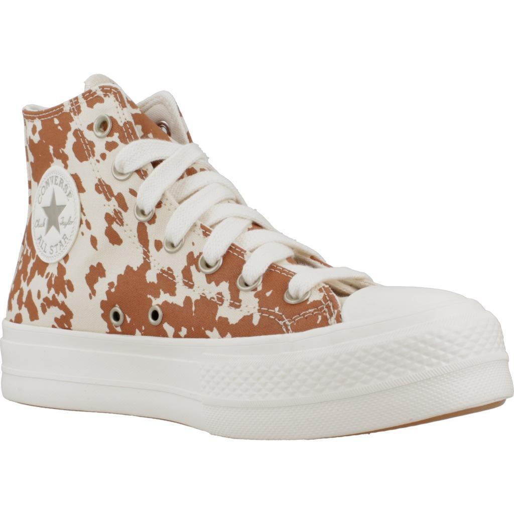 Ténis Converse Modelo Chuck Taylor All Star Lift Platform Animal Print Cor Impre 5/5