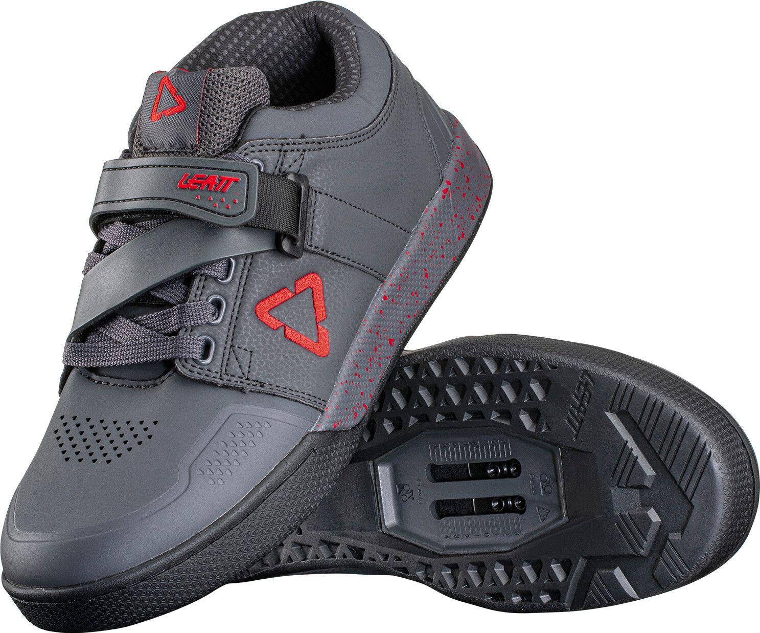 Leatt 4.0 Clip Titanium Scarpe Grigio Scuro 4/7