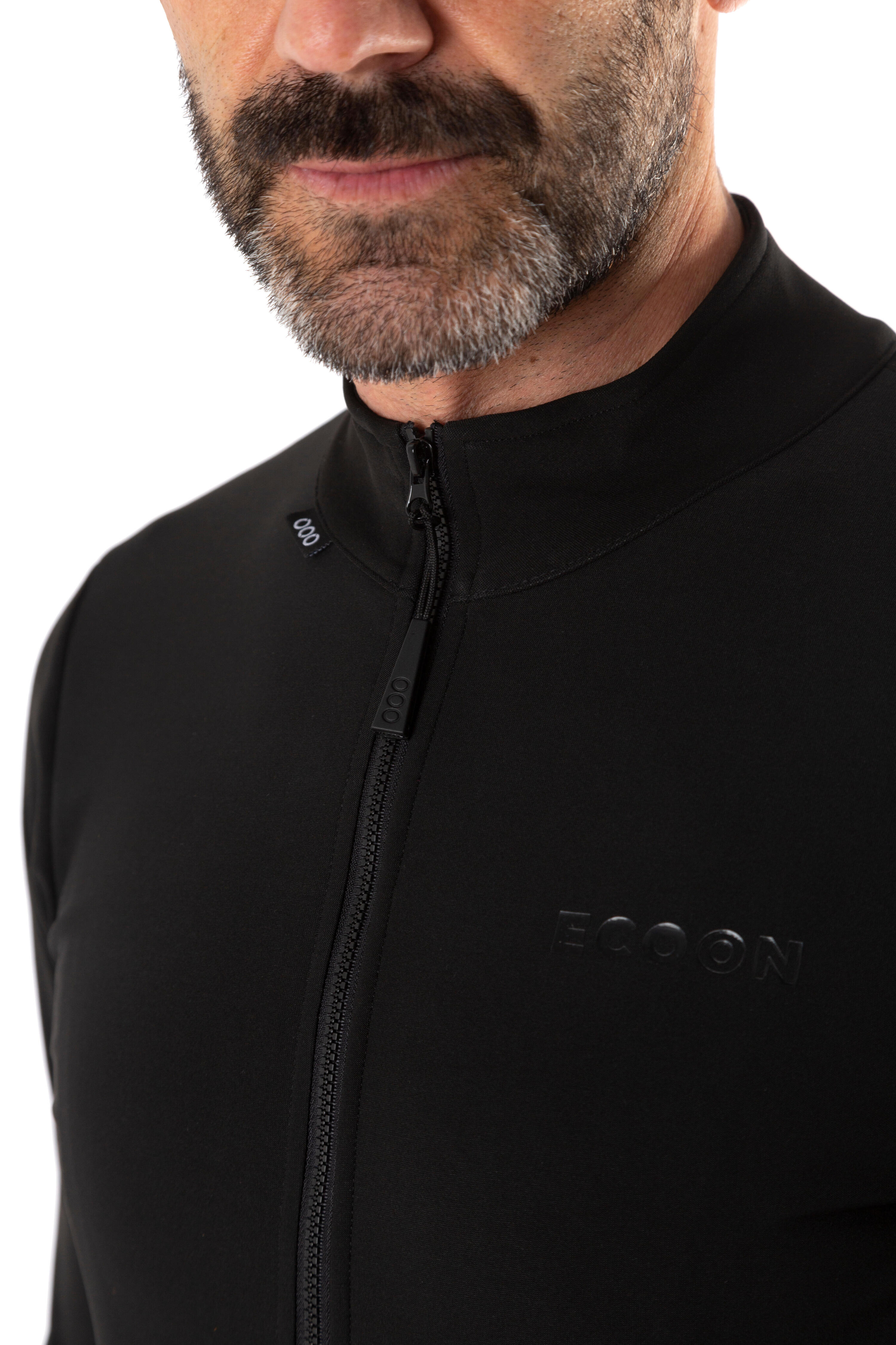Cortavientos manches longues ECOON modèle Puy de Dóme couleur noir 5/5