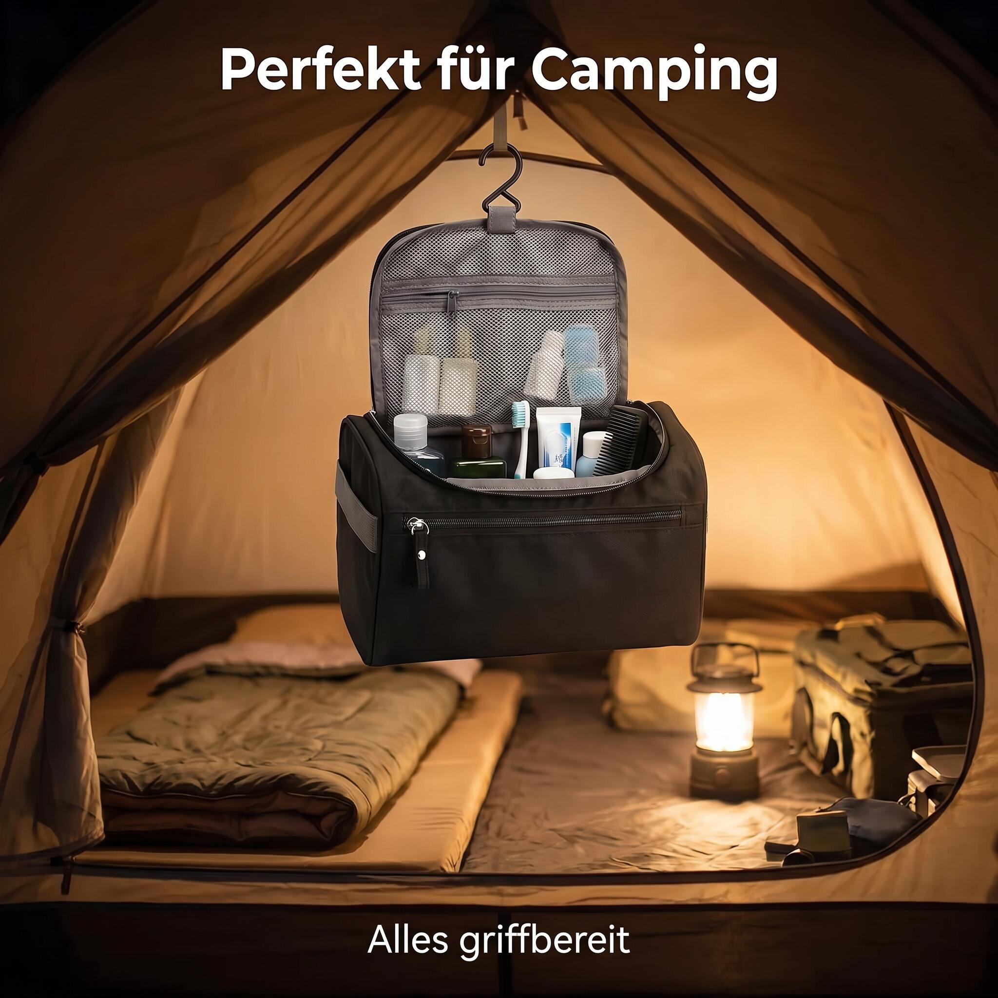 Kulturbeutel für Reise Camping Kultur Beutel Pflege Tasche 5/7