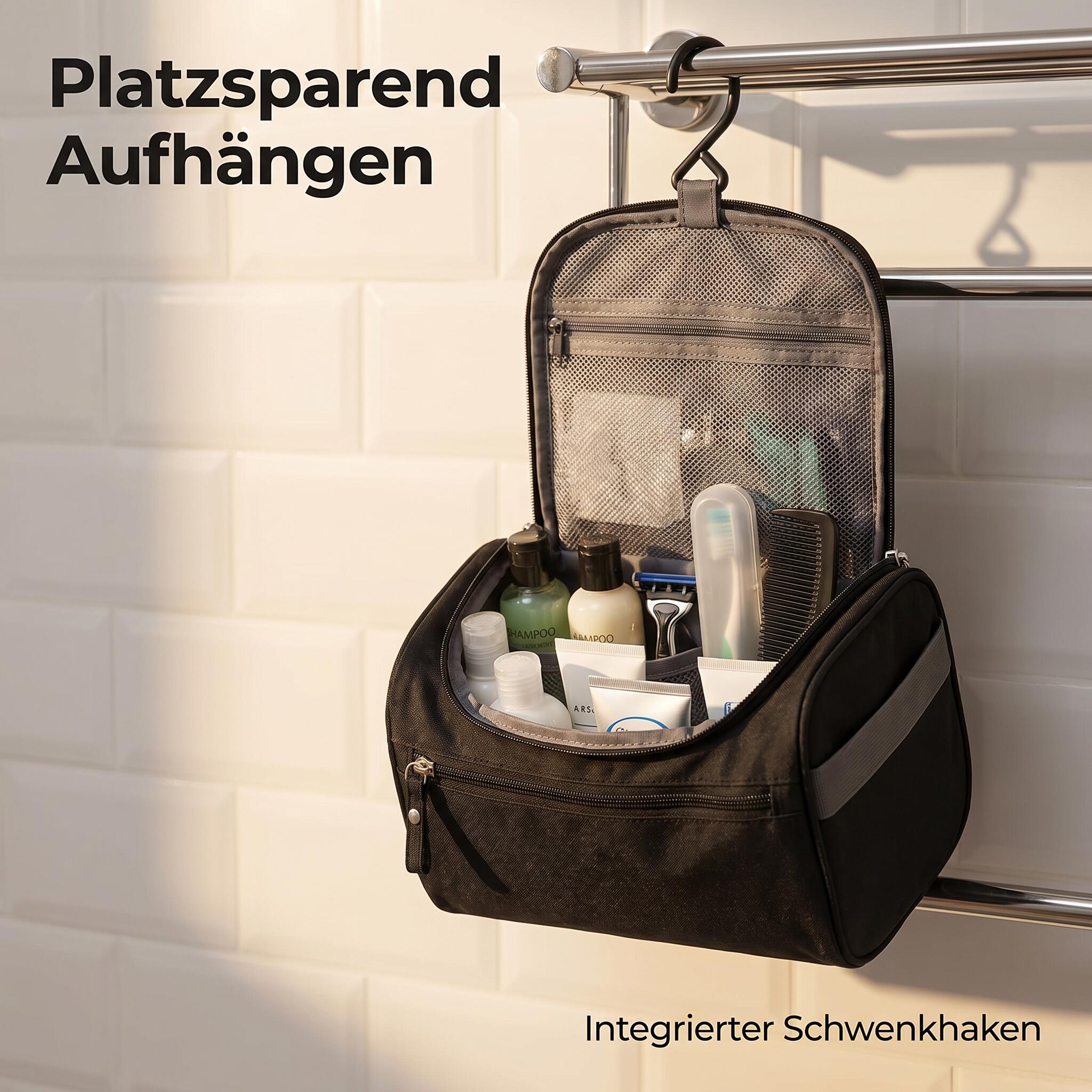 Kulturbeutel für Reise Camping Kultur Beutel Pflege Tasche 4/7