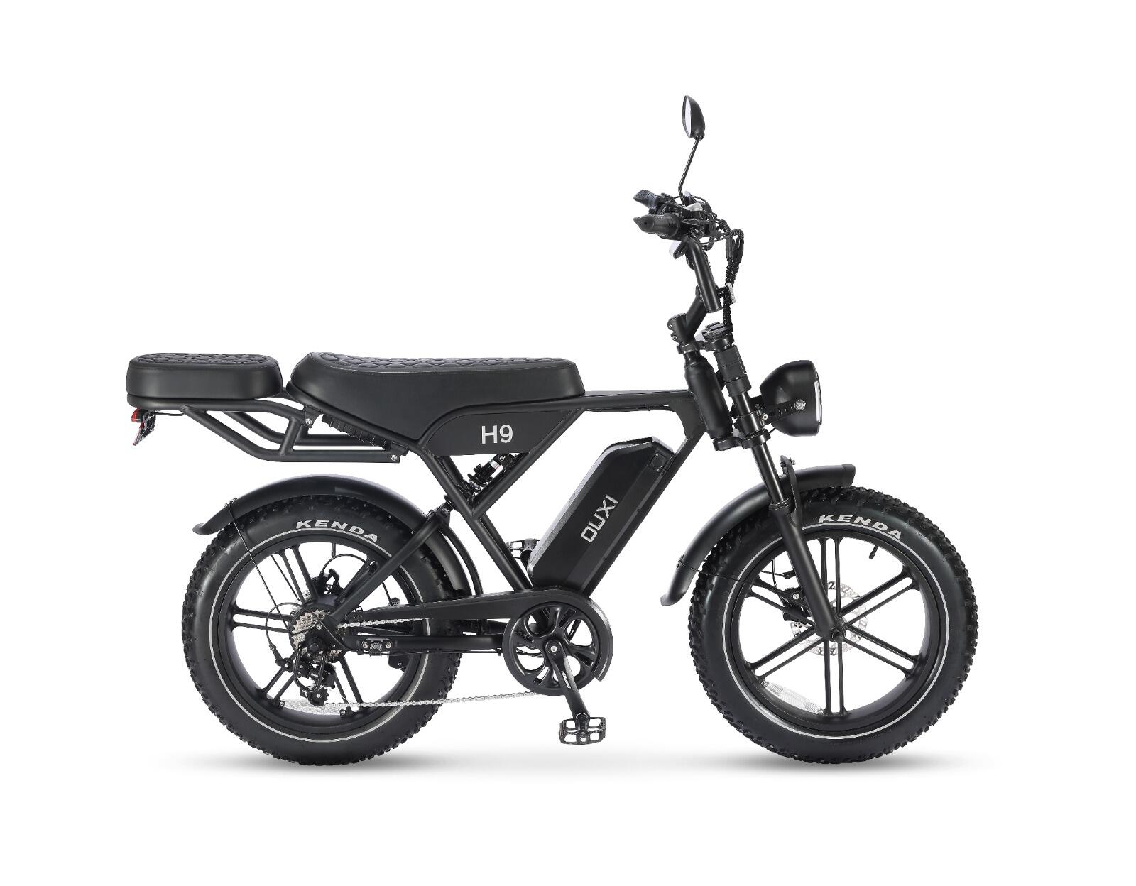 H9 6.0 Fatbike, E-bike, 250Watt motorvermogen, topsnelheid 25 km/u 6/7