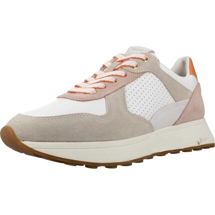 Basket Basse Cuir Geox Amabel Nappa Suede - Femme