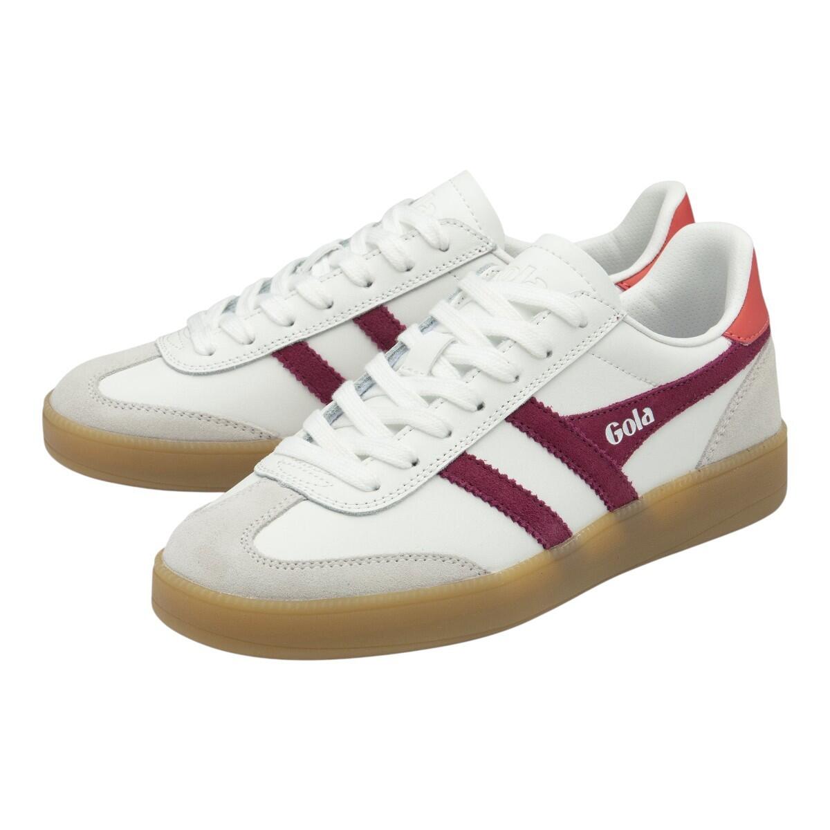 Baskets Femme Baskets Gola VIPER LEATHER Blanc Gola 3/5