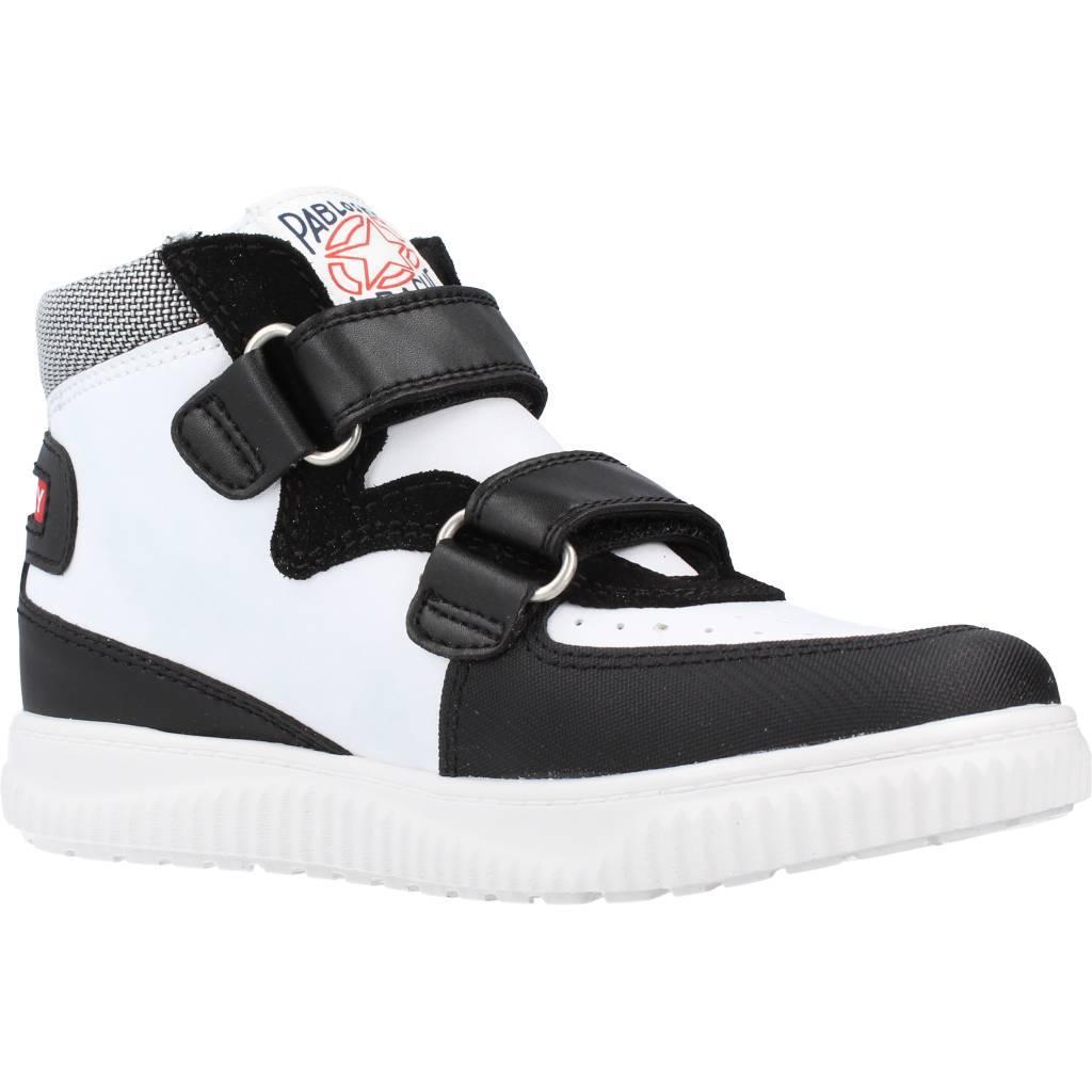 Zapatillas de Marcha deportiva de Microfibra de Niño PABLOSKY en Blanco 5/6