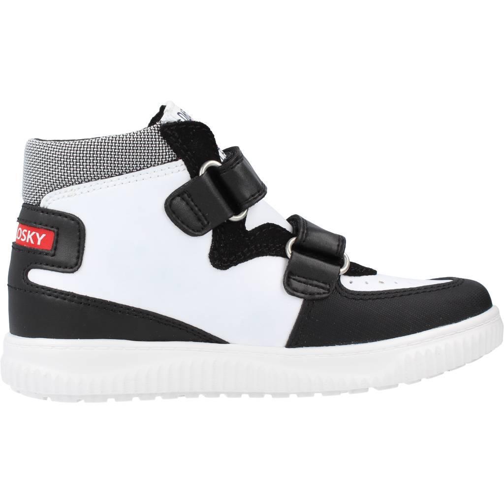 Zapatillas de Marcha deportiva de Microfibra de Niño PABLOSKY en Blanco 4/6