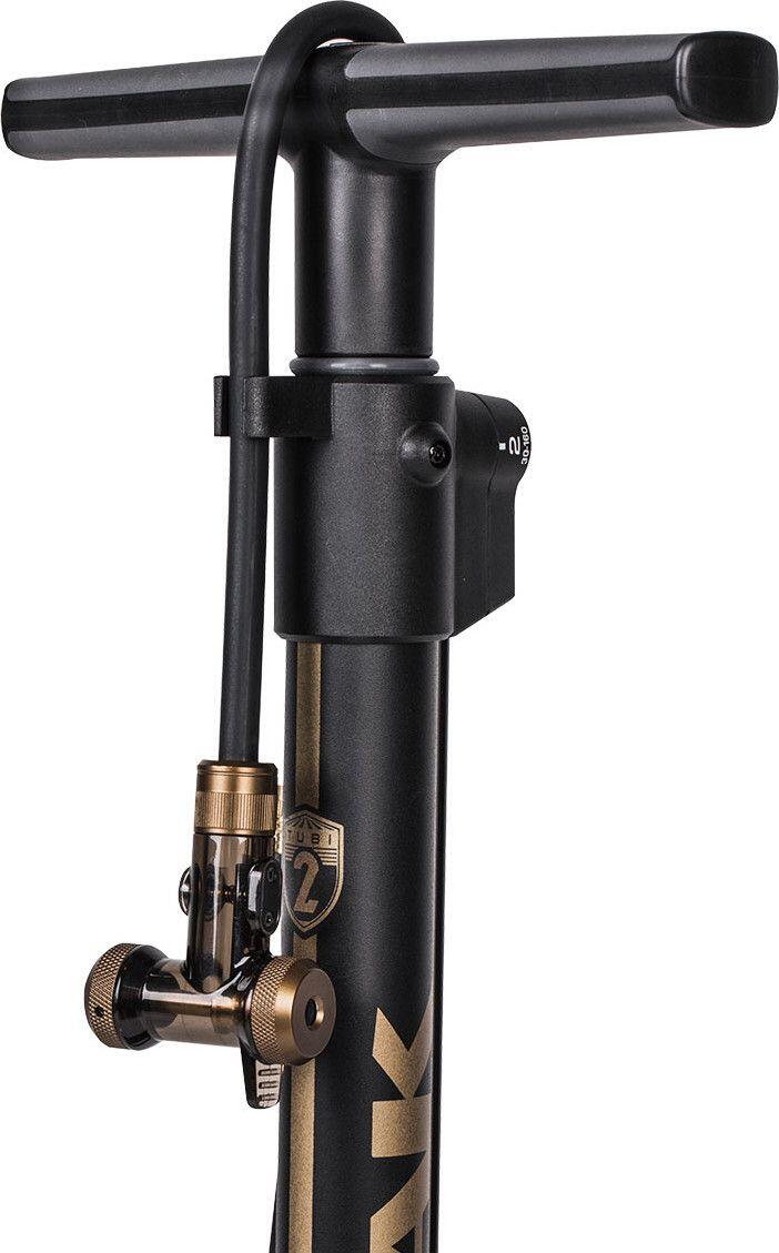 Topeak Joe Blow Tubi 2Stage Floor Pump (Max 160 psi / 11 bar) Preto / Dourado 2/7