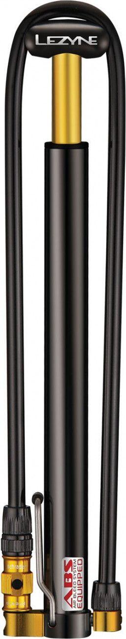 Pompe à Pied Lezyne Micro Floor Drive HP (Max 160 psi / 11 bar) Noir / Or 1/2