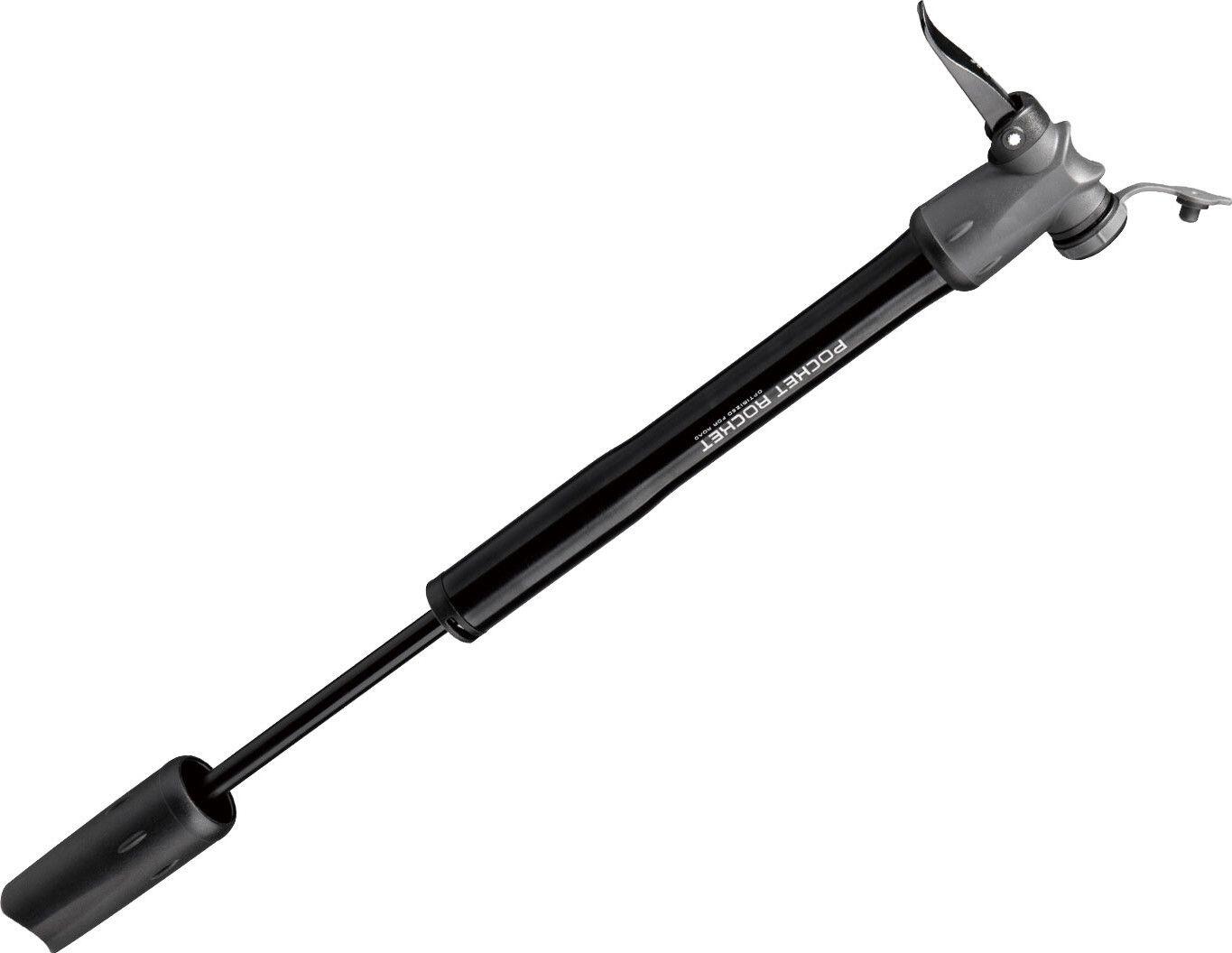 Topeak Pocket Rocket Mini-Pumpe - Kompakte Fahrradpumpe in Schwarz 2/7