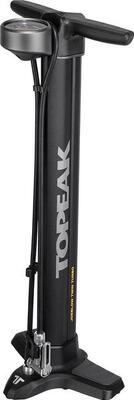 Topeak joe blow twin turbo (max 200 psi / 14 bar) vloerpomp zwart
