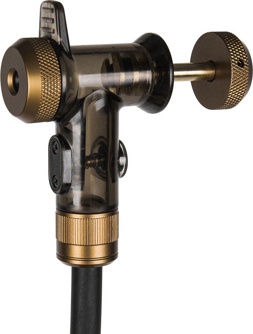 Topeak Joe Blow Tubi 2Stage Floor Pump (Max 160 psi / 11 bar) Preto / Dourado 3/7