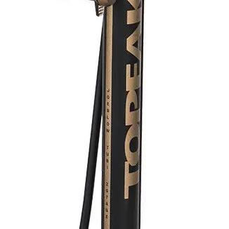 Topeak Joe Blow Tubi 2Stage Floor Pump (Max 160 psi / 11 bar) Black / Gold