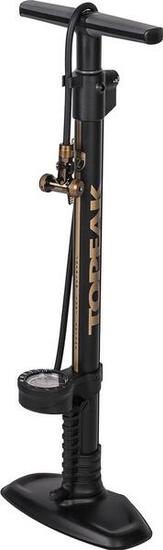 Pompa da pavimento Topeak Joe Blow Tubi a 2 stadi (max 160 psi / 11 bar) nera/or