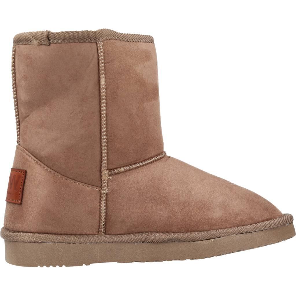 Botas Australianas Logo Water Repellent Taupe B&W 4/5