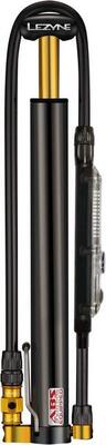 Lezyne micro floor drive digital hvg voetpomp (max 90 psi / 6,2 bar) zwart