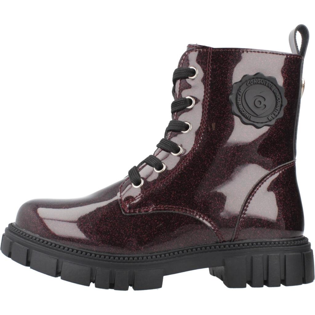 Botas Militares de Niña Cremallera Interior 2/5