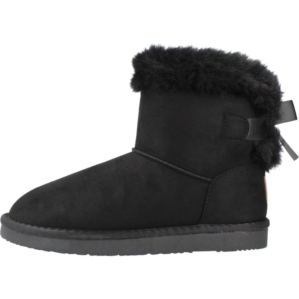 Botas Australianas Lazo Pelo Water Repellent Negro B&W 2/5