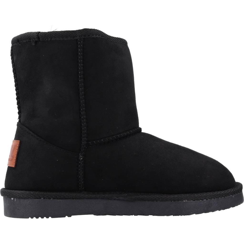Botas Australianas Logo Water Repellent Negro B&W Barefoot 4/5