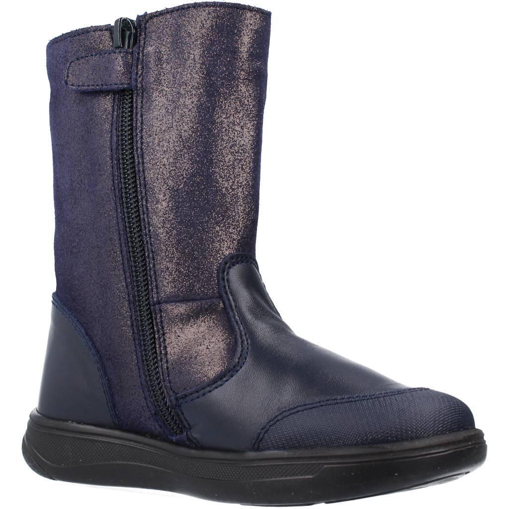Botas desportivas de Couro de Bebé Menina em Azul escuro 5/6