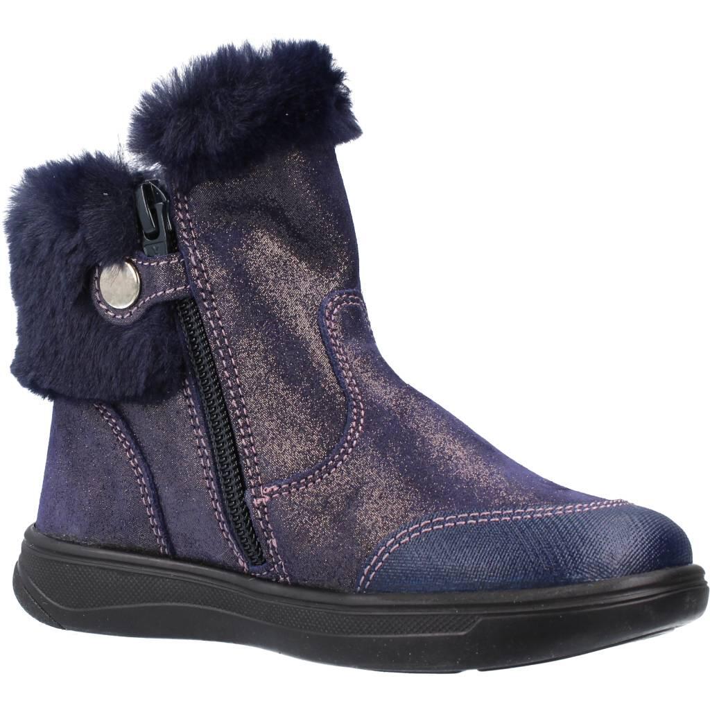 Botas desportivas de Couro de Bebé Menina em Azul escuro 5/6