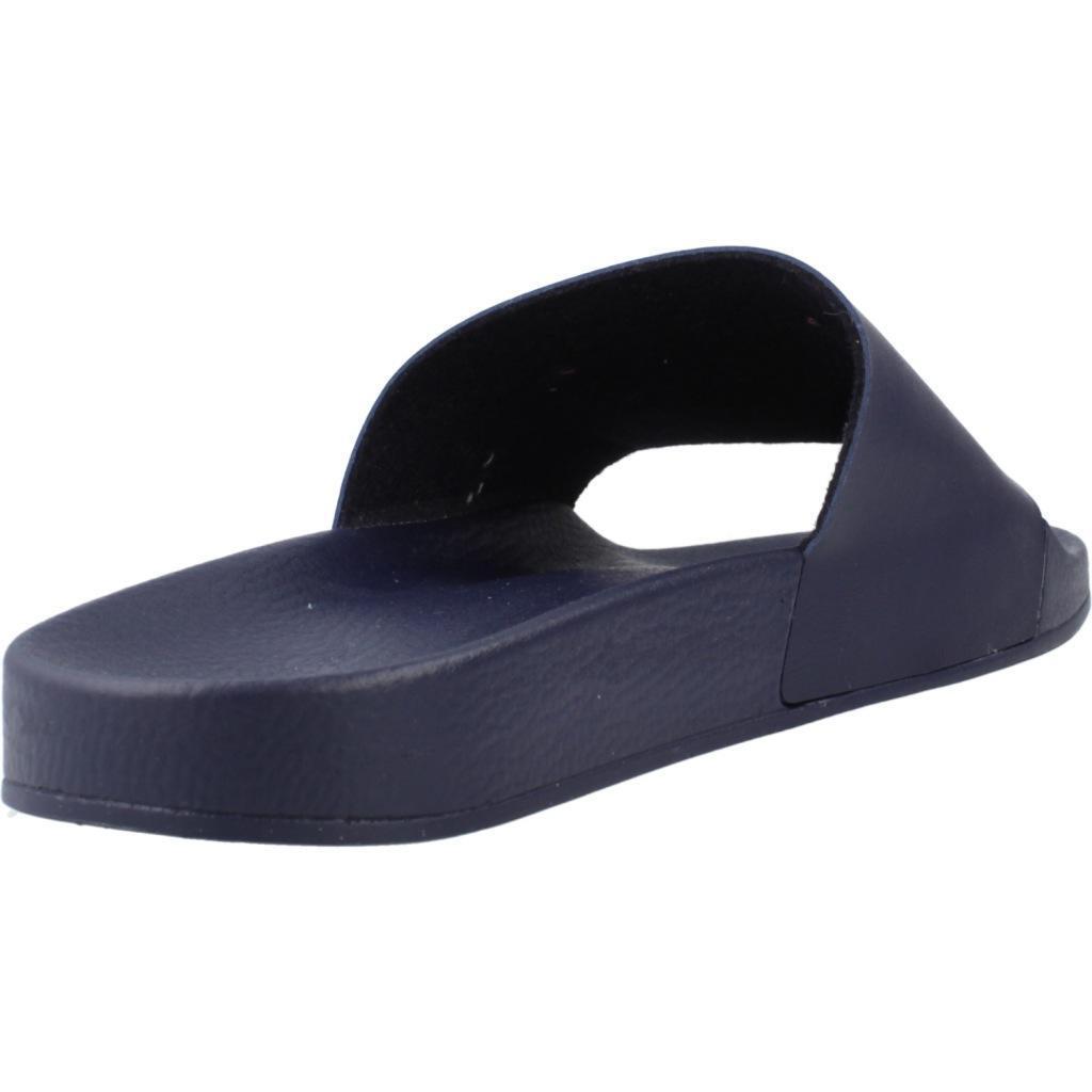 Claquettes Le Coq Sportif Modèle Slide Hf Fef Couleur Bleu 3/5
