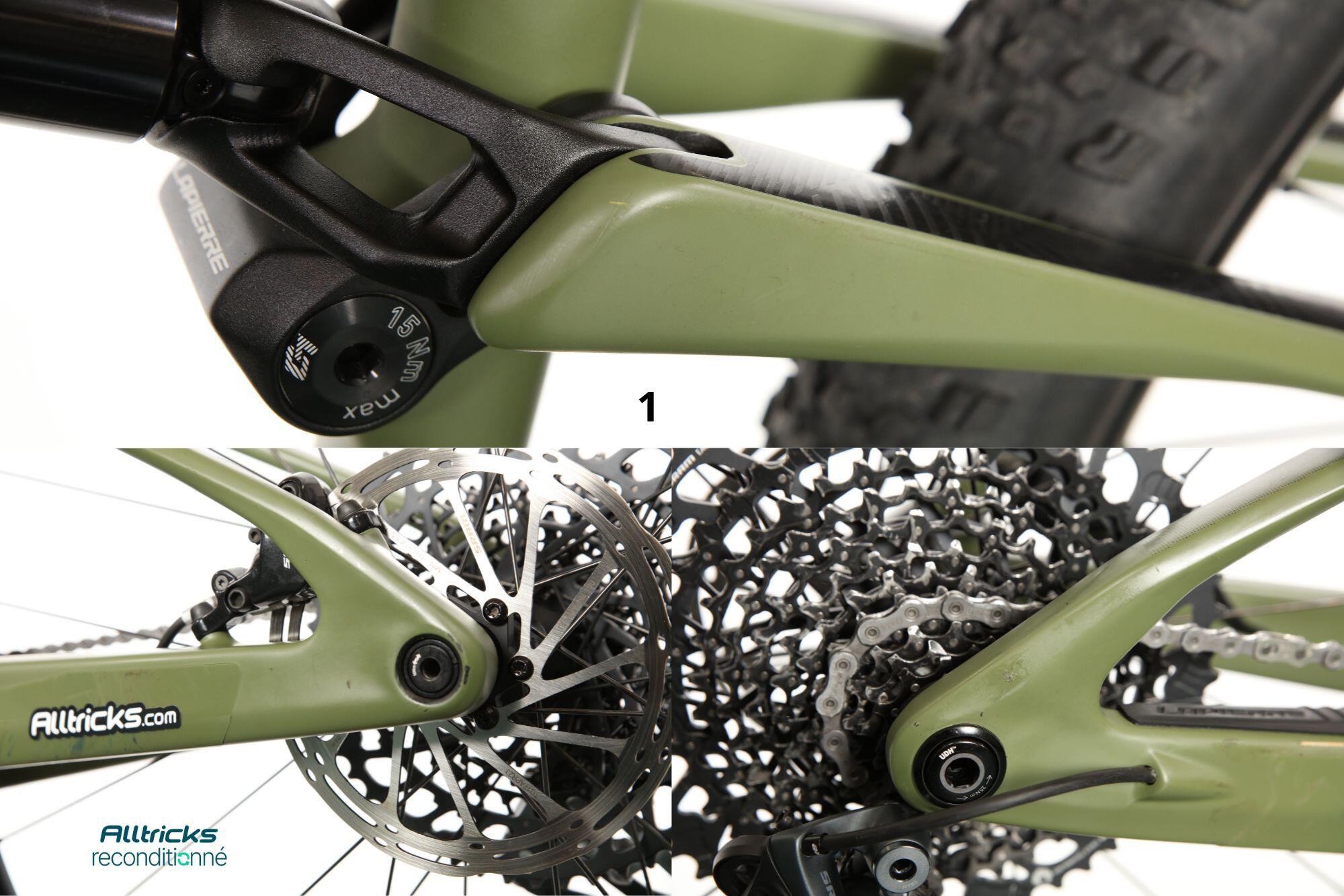 Reconditionné VTT Tout Suspendu Lapierre XRM 7.9 Sram XO1 12V T.M 16 - Très Bon 4/7