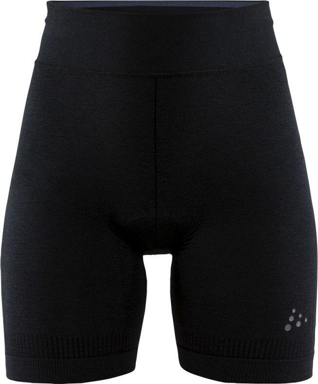 Boxer da donna con pelle artigianale Fuseknit Bike Nero 1/6