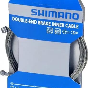 Steel road/mountain bike brake cable Shimano (x10)