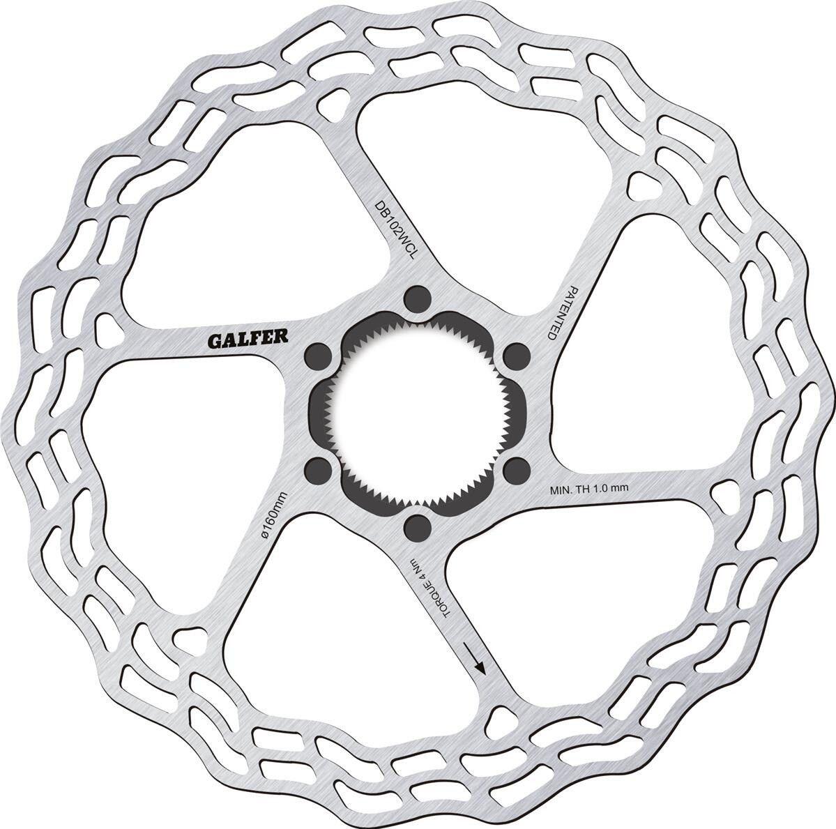 Galfer Fixed Disc Wave Road Center-Lock 180 mm 2/3