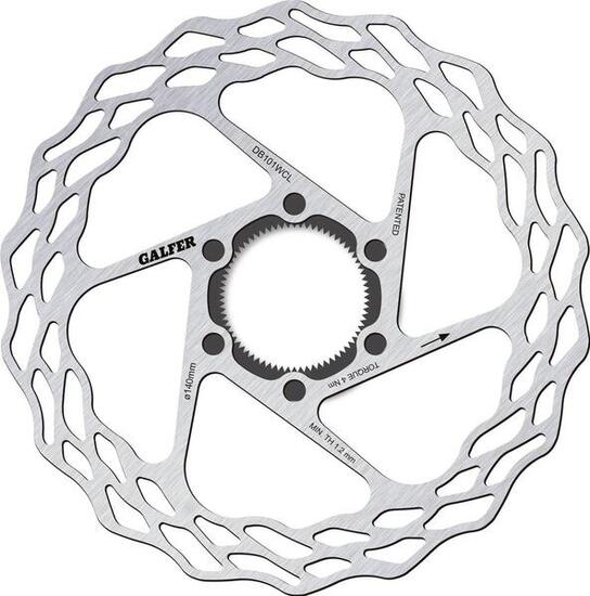 Galfer Fixed Disc Wave Road Center-Lock 180 mm