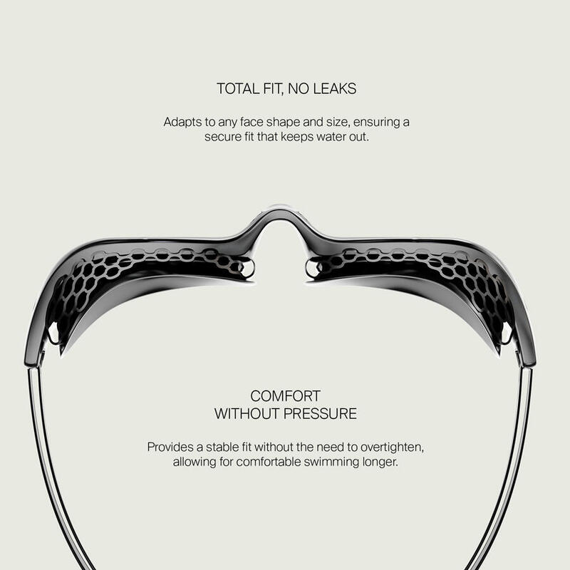 Okulary do pływania BuddySwim OZEANX Silver