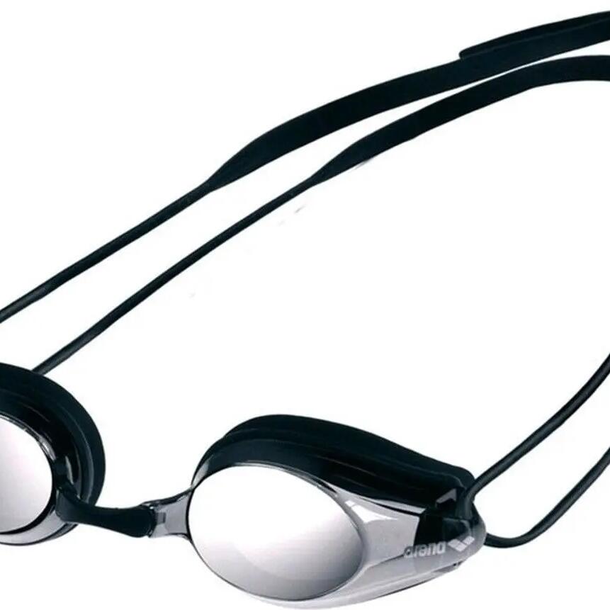 Arena Tracks Mirror Glasses Gold Black