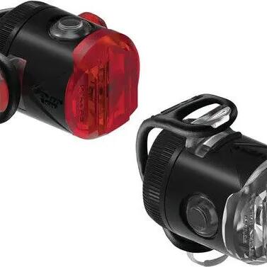 Pair of Lezyne Femto USB C Drive Lights Black