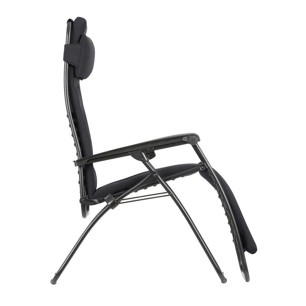 Fauteuil Relax matelassé Zéro Gravité - RSX CLIP - Noir - Lafuma Mobilier 3/7