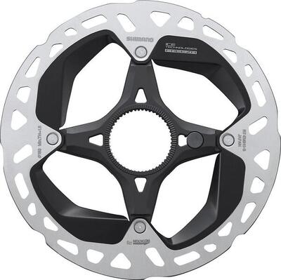 Shimano rt-em910 ice tech freeza centerlock remschijf (buitenste spline) met mag