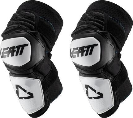 Genouillères Courtes Leatt Enduro Blanc Noir