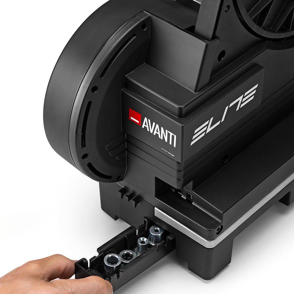 Heimtrainer Elite Avanti mit Zwift Cog and Click 4/5