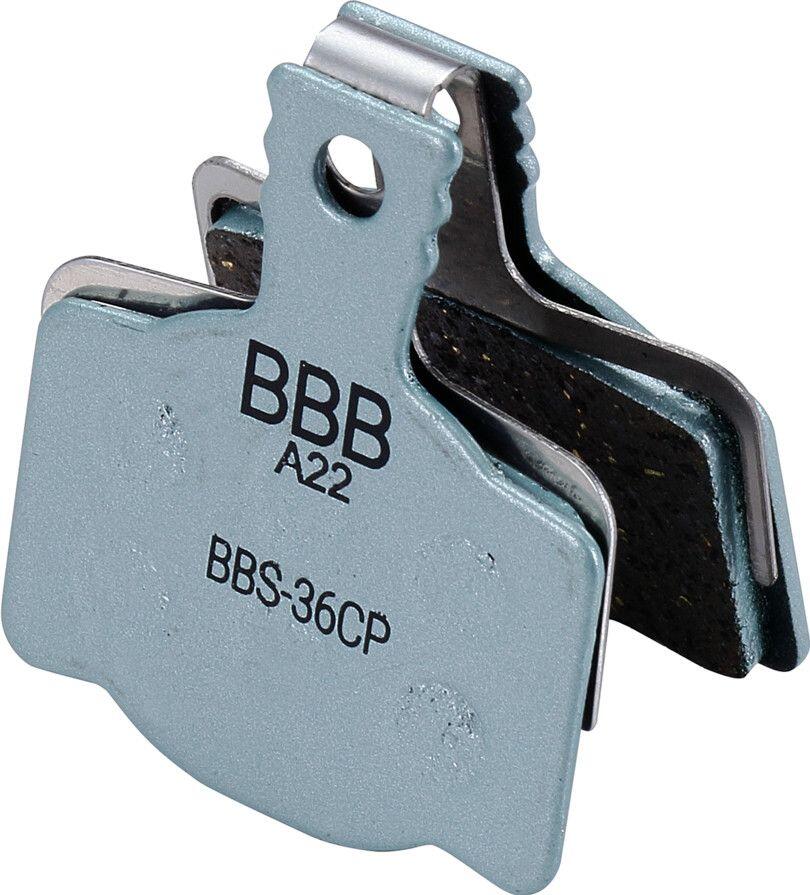 Pastilha de travão sem dissipador térmico BBB Cycling Coolfin Comp. Magura MT2/4 3/4