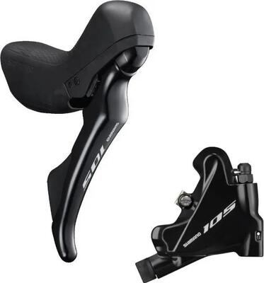 Schijfremset achter 11 speed 105 r7020 flat mount - zwart