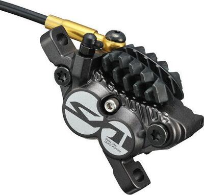 Hydraulische schijfremklauw shimano saint br-m820
