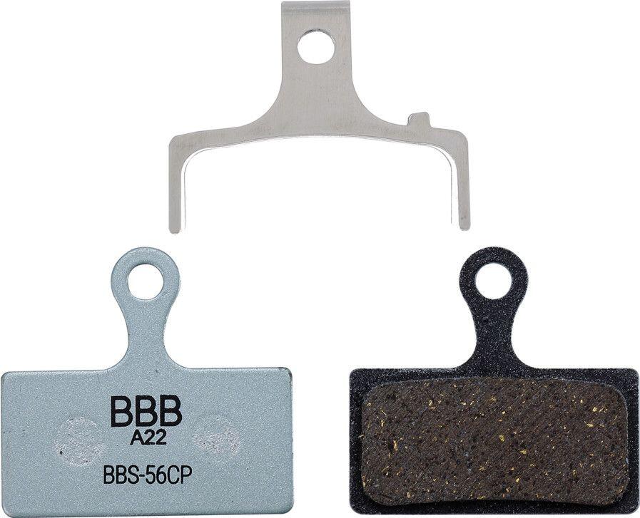 Pastilha de travão sem dissipador térmico BBB Cycling Coolfin Comp.Shimano XTR 2 4/4