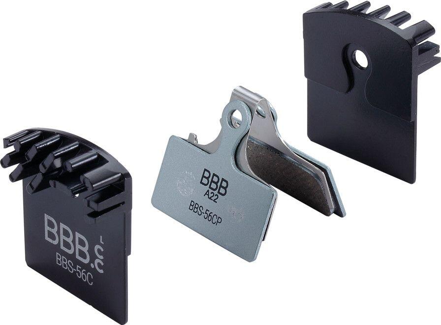 Pastilha de travão com dissipador de calor BBB Cycling Coolfin Comp. Shimano XTR 2/3