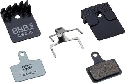 Okładziny hamulcowe z radiatorem BBB DiscStop Coolfin Shimano Road / XTR