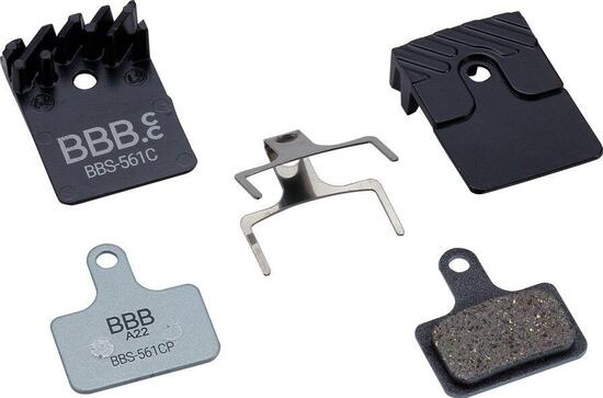 Okładziny hamulcowe z radiatorem BBB DiscStop Coolfin Shimano Road / XTR