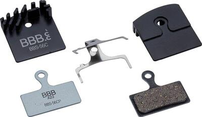 Pastiglie dei freni con dissipatore termico BBB Cycling Coolfin Comp. Shimano XT